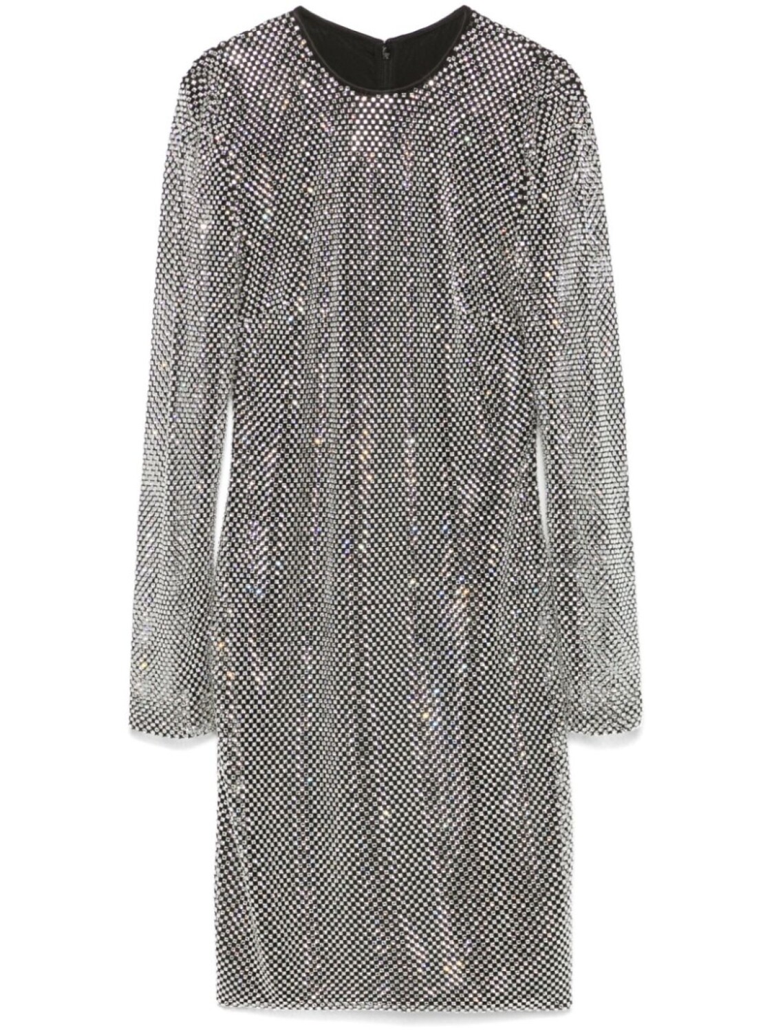 Платье мини с кристаллами Dolce & Gabbana, серебряный 
Платье мини с кристаллами Dolce & Gabbana, серебряный