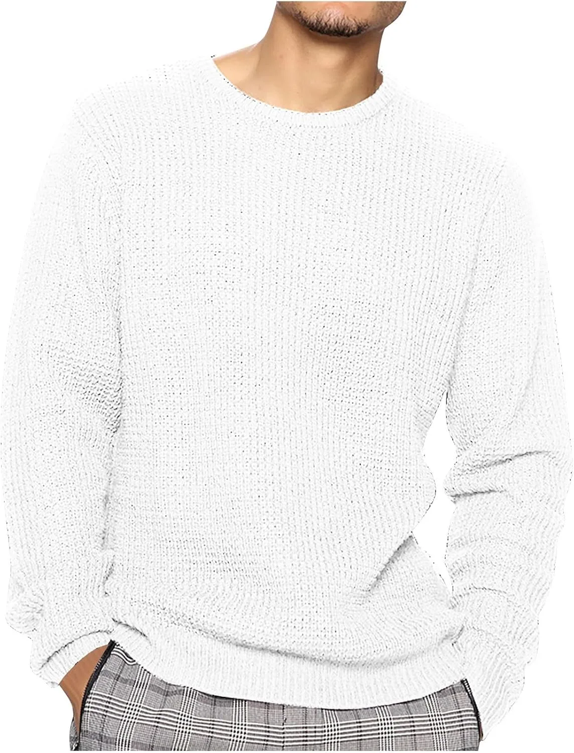 Мужской свитер Muscularfit Slim Fit легкий вязаный с длинным рукавом
Мужской свитер Muscularfit Slim Fit легкий вязаный с длинным рукавом