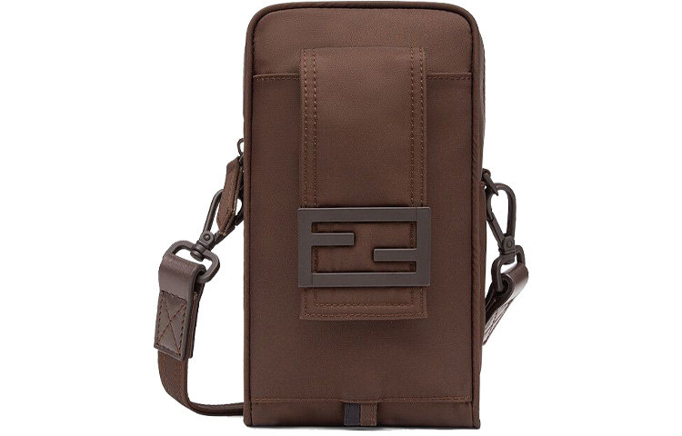 Сумка-багет из полиамида, чехол для телефона, наплечная сумка, коричневая кроссбоди для мужчин FENDI, Set (Bag+Dust Bag)
Сумка-багет из полиамида, чехол для телефона, наплечная сумка, коричневая кроссбоди для мужчин FENDI, Set (Bag+Dust Bag)