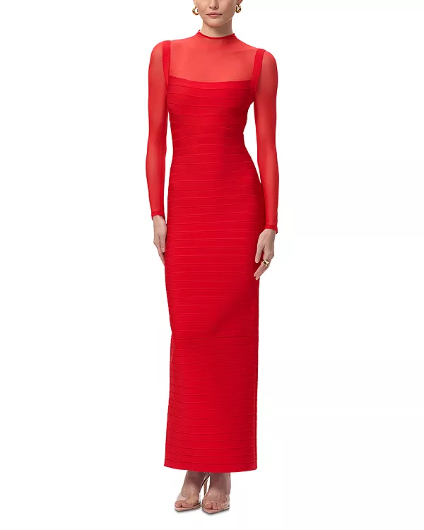 Платье Эллы Hervé Léger, красный
Платье Эллы Hervé Léger, красный