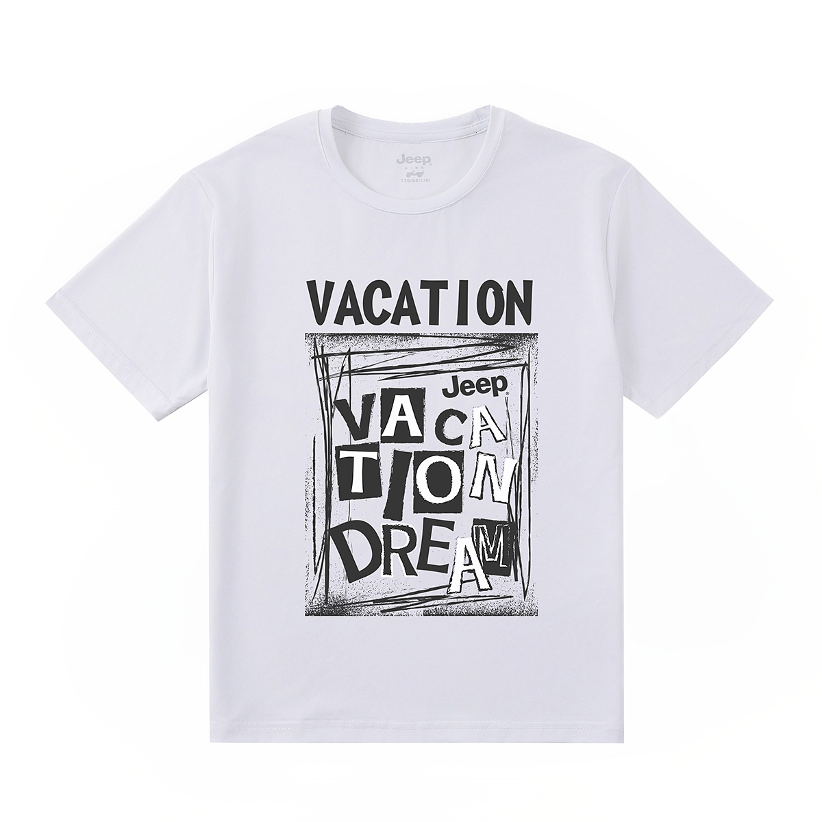 Футболка для детей с круглым вырезом Jeep, белый
Футболка для детей с круглым вырезом Jeep, белый