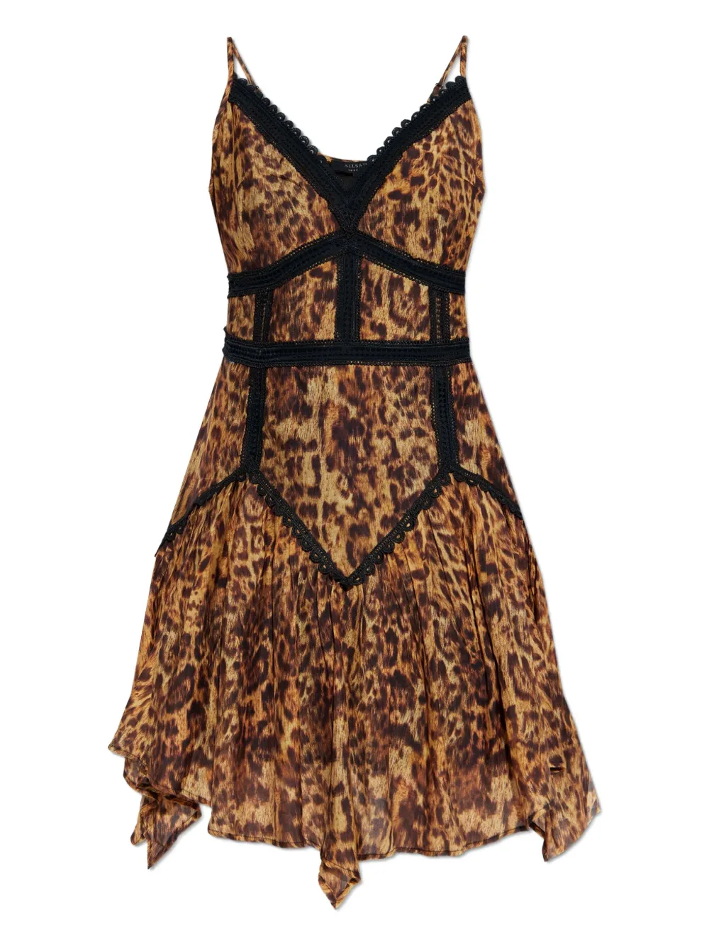 Платье мини Zia AllSaints, коричневый
Платье мини Zia AllSaints, коричневый