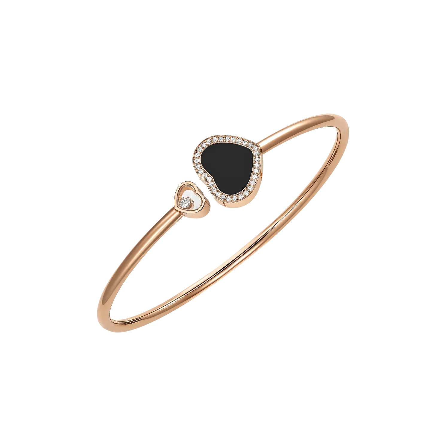 Браслет Chopard Happy Hearts - Браслет, розовое золото, бриллианты, оникс
Браслет Chopard Happy Hearts - Браслет, розовое золото, бриллианты, оникс