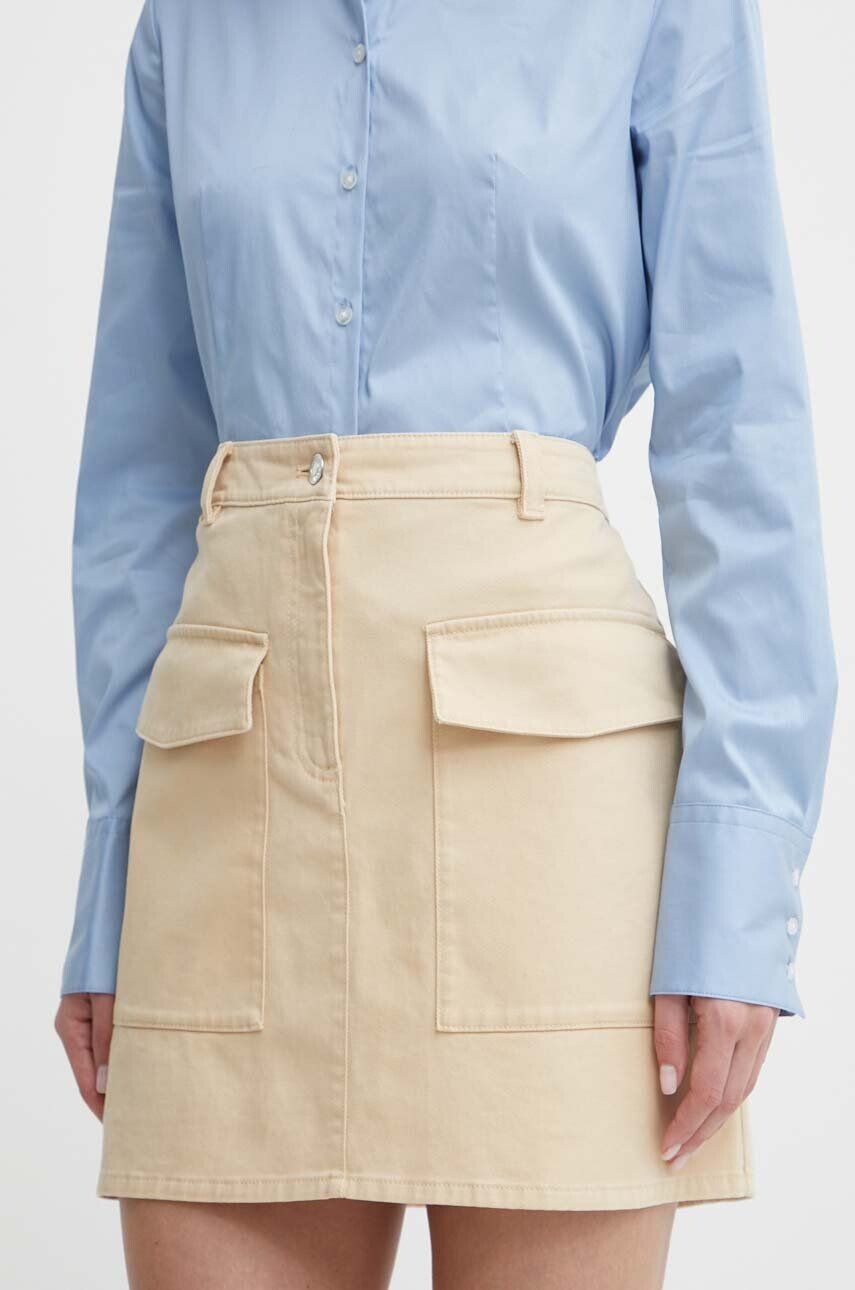 Джинсовая юбка HUGO, бежевый 
Джинсовая юбка HUGO, бежевый