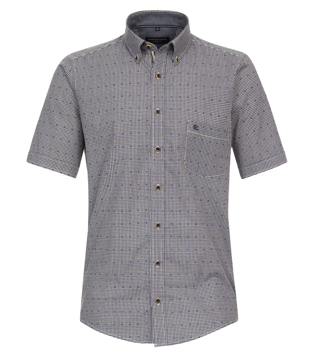Рубашка CASAMODA с короткими рукавами "Повседневная рубашка CASAMODA с короткими рукавами в клетку ", синий
Рубашка CASAMODA с короткими рукавами "Повседневная рубашка CASAMODA с короткими рукавами в клетку ", синий
