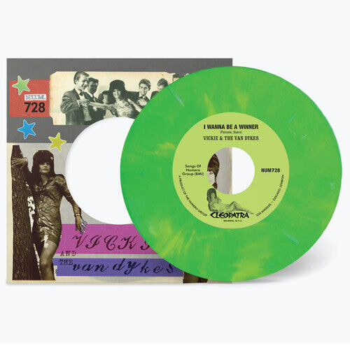 Сингл 7" Vickie & the Van Dykes: I Wanna Be A Winner B/w Outcast - Peach/white
Сингл 7" Vickie & the Van Dykes: I Wanna Be A Winner B/w Outcast - Peach/white