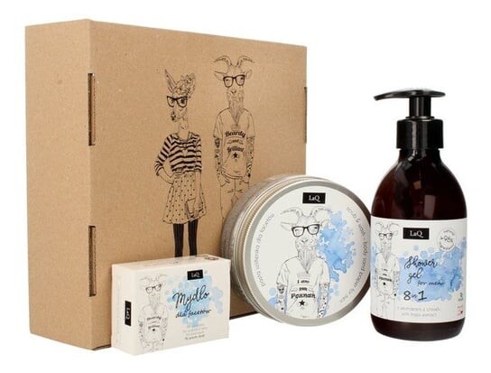 Набор косметики, 3 шт. LaQ, Kozioł
Набор косметики, 3 шт. LaQ, Kozioł