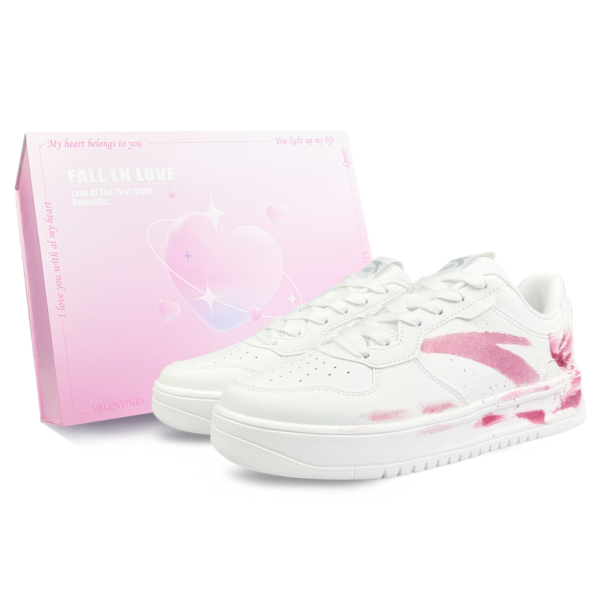 ANTA Мужские белые низкие кеды для скейтборда с амортизацией и износостойкой подошвой, цвет White
ANTA Мужские белые низкие кеды для скейтборда с амортизацией и износостойкой подошвой, цвет White