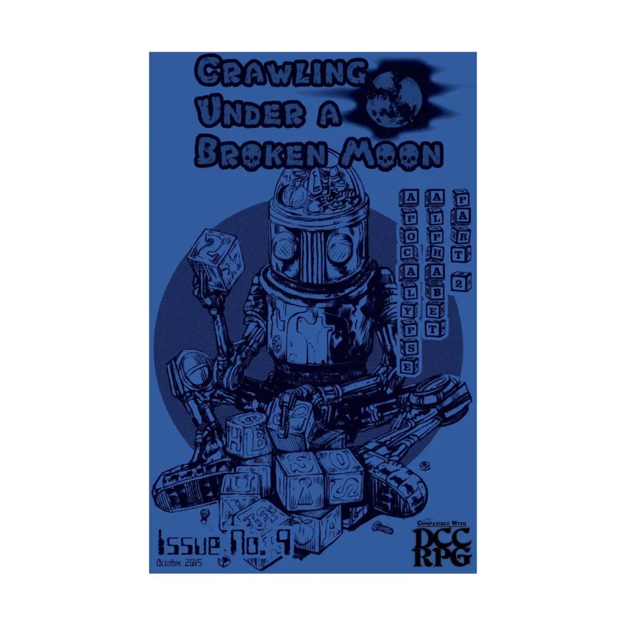 Журнал #9 "Apocalypse Alphabet Part 2 - N-Z", Crawling Under a Broken Moon Fanzine
Журнал #9 "Apocalypse Alphabet Part 2 - N-Z", Crawling Under a Broken Moon Fanzine