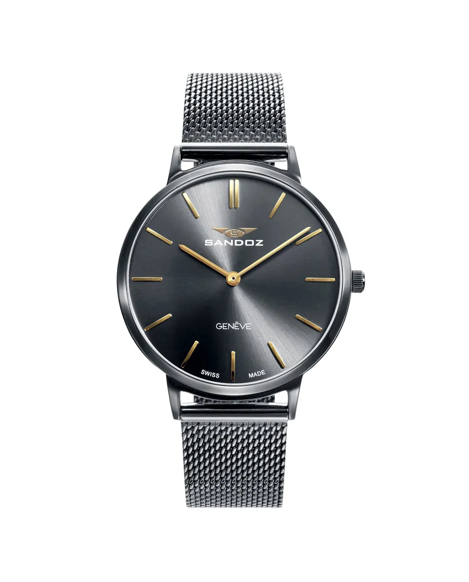 Classic&Slim SA81350-57 женские часы из стали с миланским плетением Sandoz, серый
Classic&Slim SA81350-57 женские часы из стали с миланским плетением Sandoz, серый