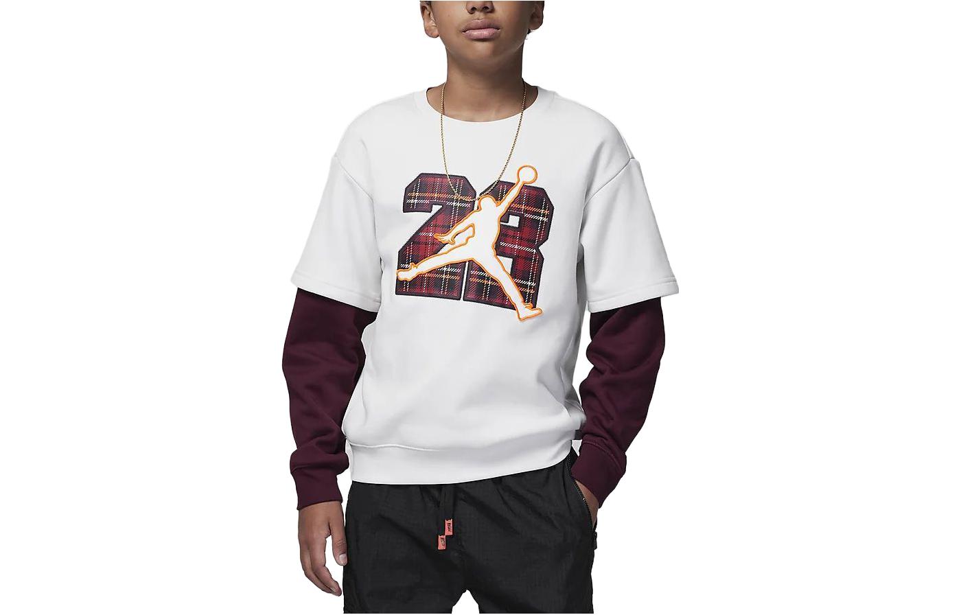 Свитер Phantom Gray White Детский Jordan
Свитер Phantom Gray White Детский Jordan