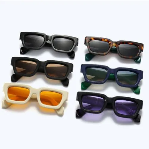 Ретро-солнцезащитные очки 2027 года для женщин и мужчин, винтажные, массивные, квадратные, с толстой оправой, защита от УФ-излучения UV400 MTZJH, Beige Yellow
Ретро-солнцезащитные очки 2027 года для женщин и мужчин, винтажные, массивные, квадратные, с толстой оправой, защита от УФ-излучения UV400 MTZJH, Beige Yellow