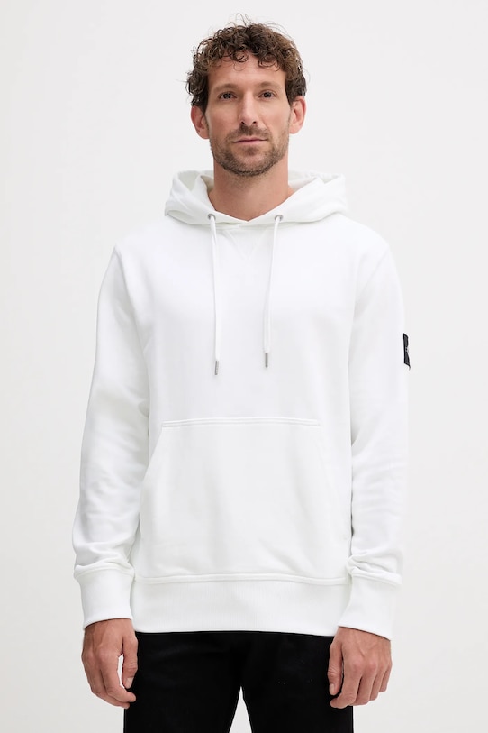 Хлопковая толстовка Calvin Klein Jeans, белый
Хлопковая толстовка Calvin Klein Jeans, белый