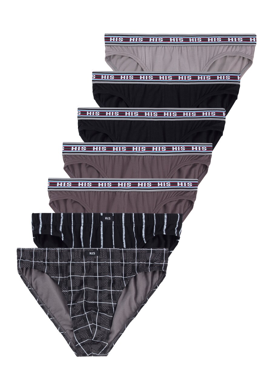 Трусики H.I.S, цвет Grey/Stone/Black
Трусики H.I.S, цвет Grey/Stone/Black