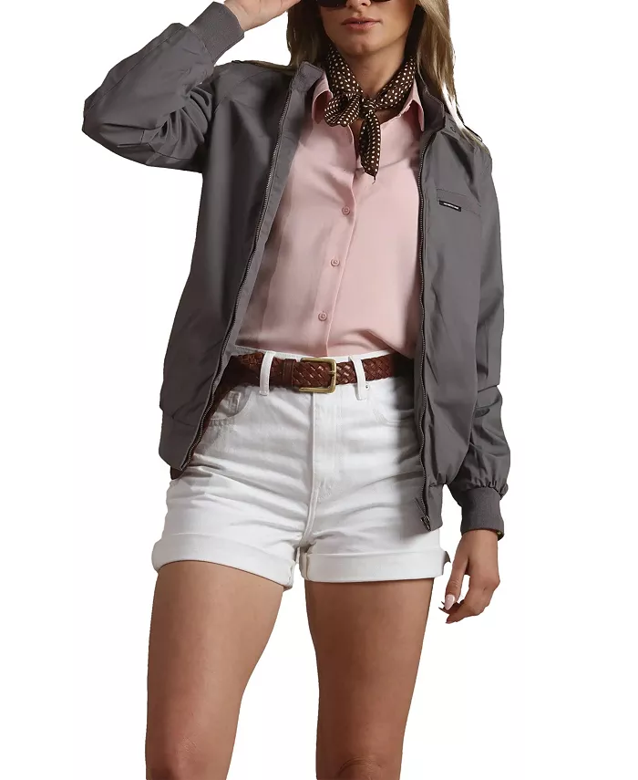 Женская классическая куртка Iconic Racer (узкий крой) Members Only, серый
Женская классическая куртка Iconic Racer (узкий крой) Members Only, серый