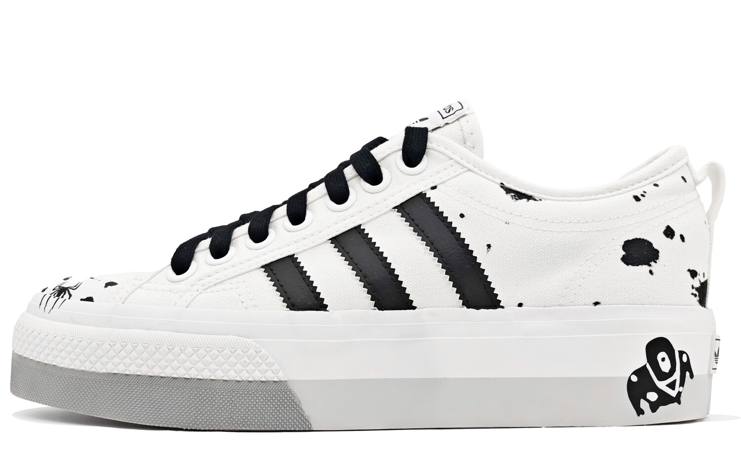 Кроссовки adidas originals NIZZA Hi Xy22 Skateboarding Shoes Women's Low-top Gray/Black/White, черный/белый
Кроссовки adidas originals NIZZA Hi Xy22 Skateboarding Shoes Women's Low-top Gray/Black/White, черный/белый