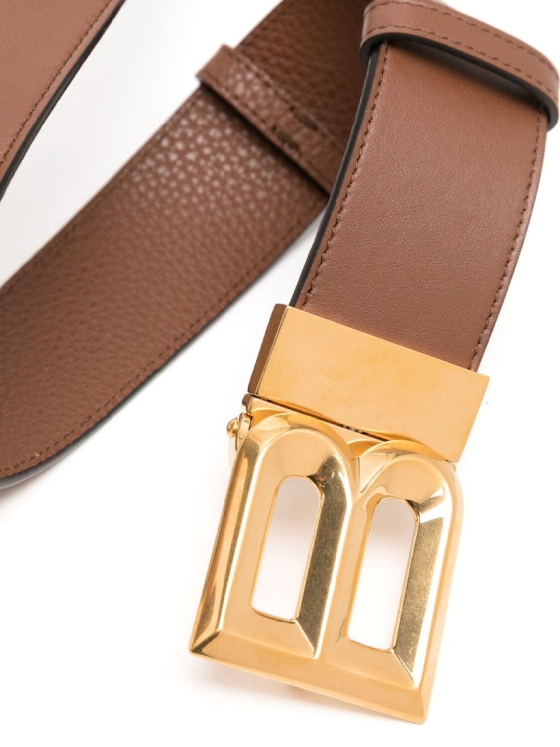 Bally ремень с двухсторонней пряжкой, коричневый
Bally ремень с двухсторонней пряжкой, коричневый