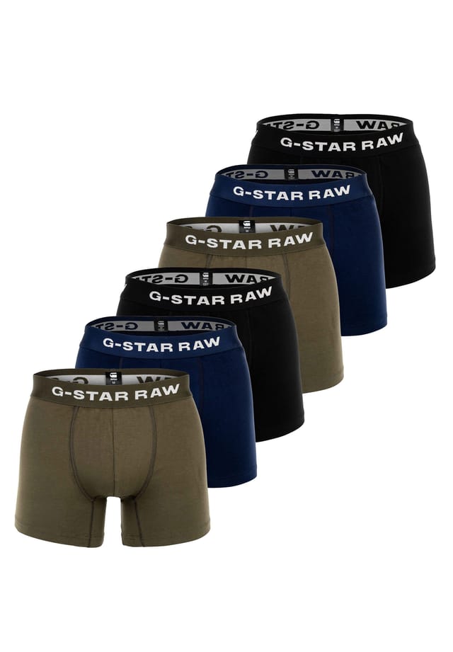 Боксеры упаковка из 6 пар - трусы-боксеры из хлопка-стрейч G-Star Raw, мультиколор
Боксеры упаковка из 6 пар - трусы-боксеры из хлопка-стрейч G-Star Raw, мультиколор