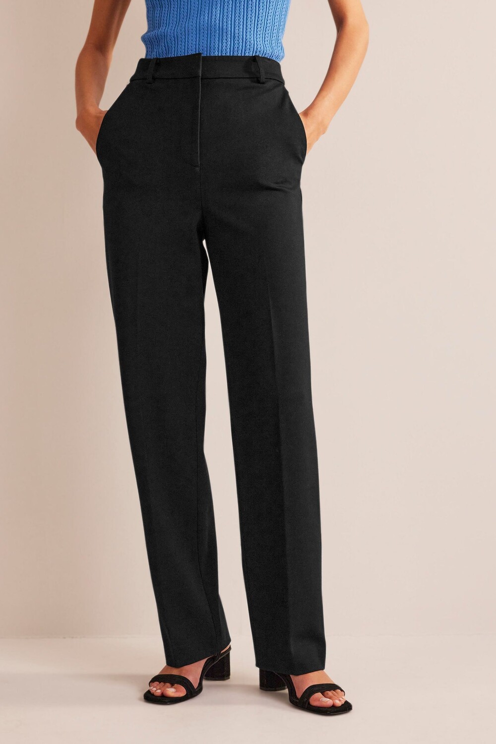 Прямые брюки из джерси Boden, черный
Прямые брюки из джерси Boden, черный