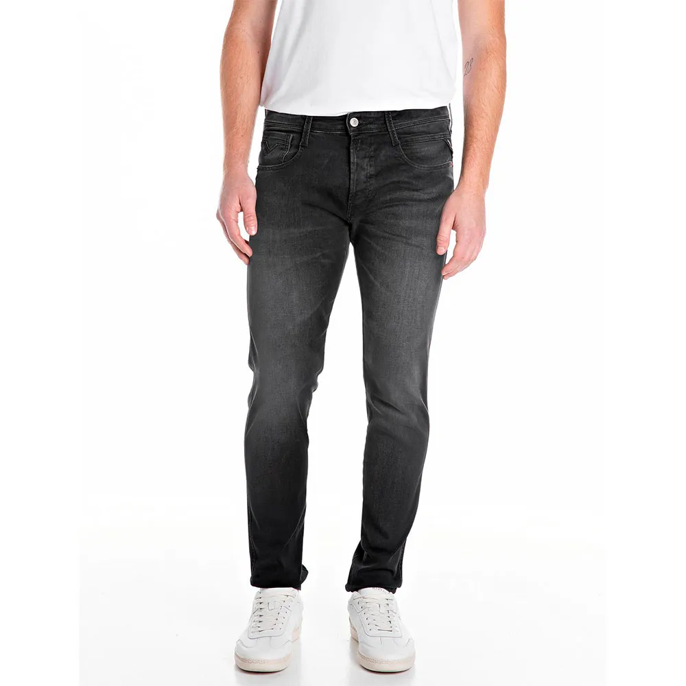 Джинсы Replay M914Y.000.573B848, черный
Джинсы Replay M914Y.000.573B848, черный