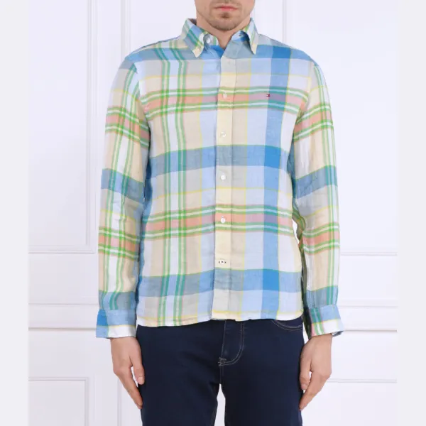 Льняная рубашка стандартного кроя Tommy Hilfiger, мультиколор
Льняная рубашка стандартного кроя Tommy Hilfiger, мультиколор