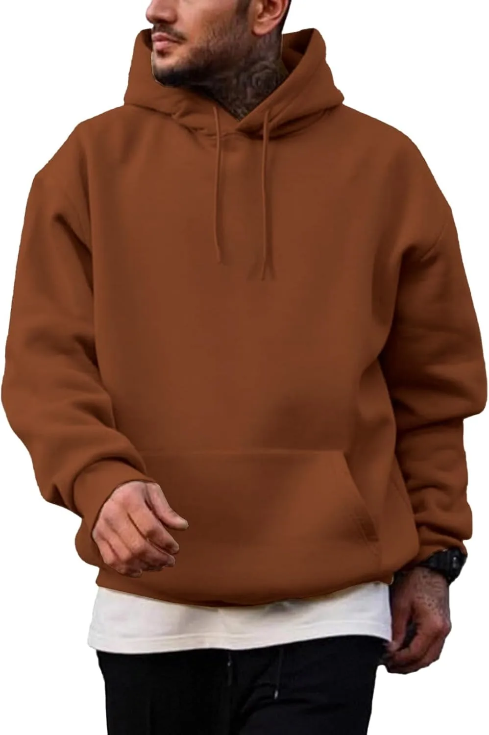 Мужская толстовка с капюшоном, длинный рукав, с карманом-кенгуру YSERB
Мужская толстовка с капюшоном, длинный рукав, с карманом-кенгуру YSERB