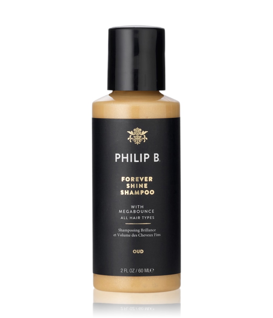 Шампунь для волос Philip B Oud Royal Forever Shine, 60 ml
Шампунь для волос Philip B Oud Royal Forever Shine, 60 ml