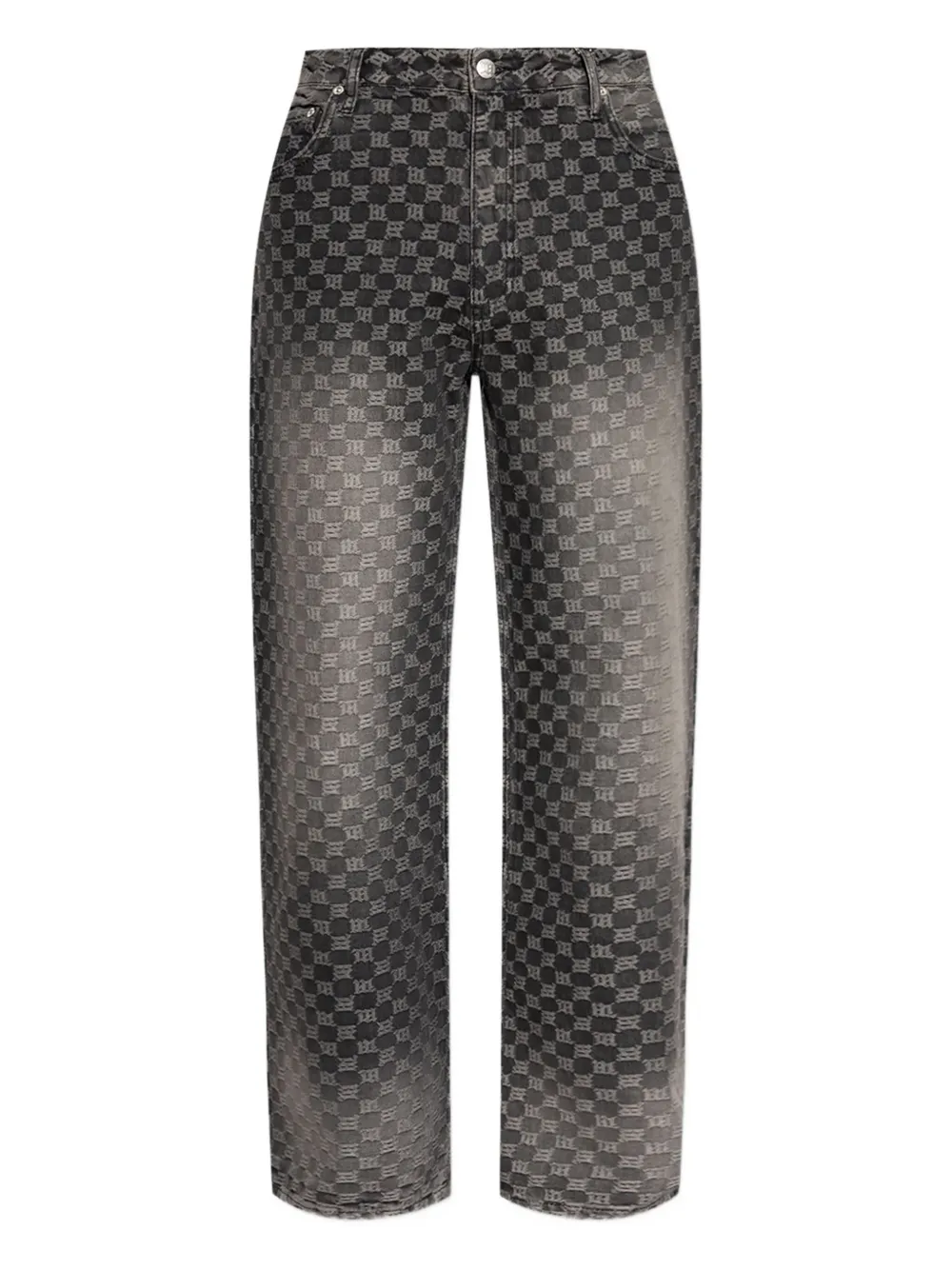 Черные джинсы с монограммой MISBHV, черный
Черные джинсы с монограммой MISBHV, черный