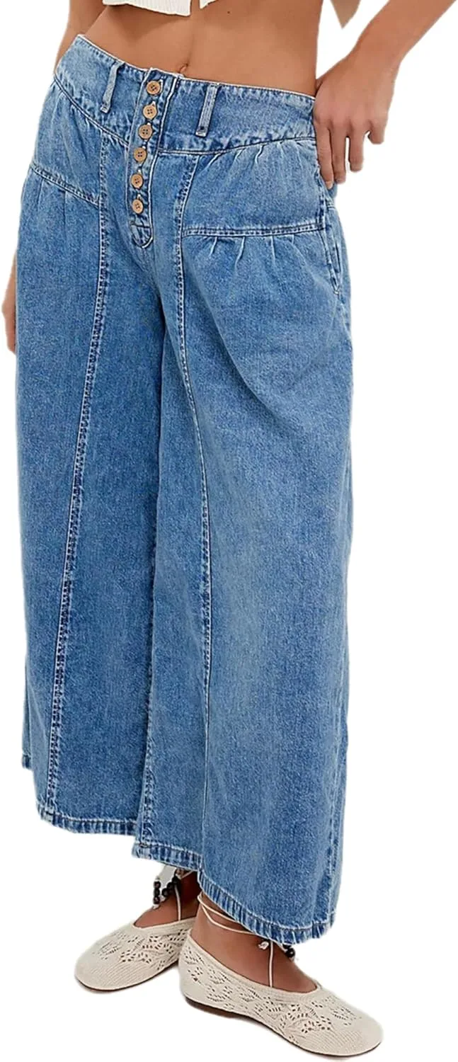 Женские джинсы-карго с завышенной талией и карманами QLAUYIOE
Женские джинсы-карго с завышенной талией и карманами QLAUYIOE