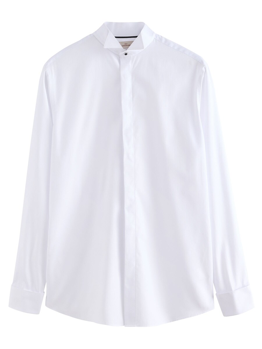 Рубашка обычного кроя на пуговицах Next, белый
Рубашка обычного кроя на пуговицах Next, белый