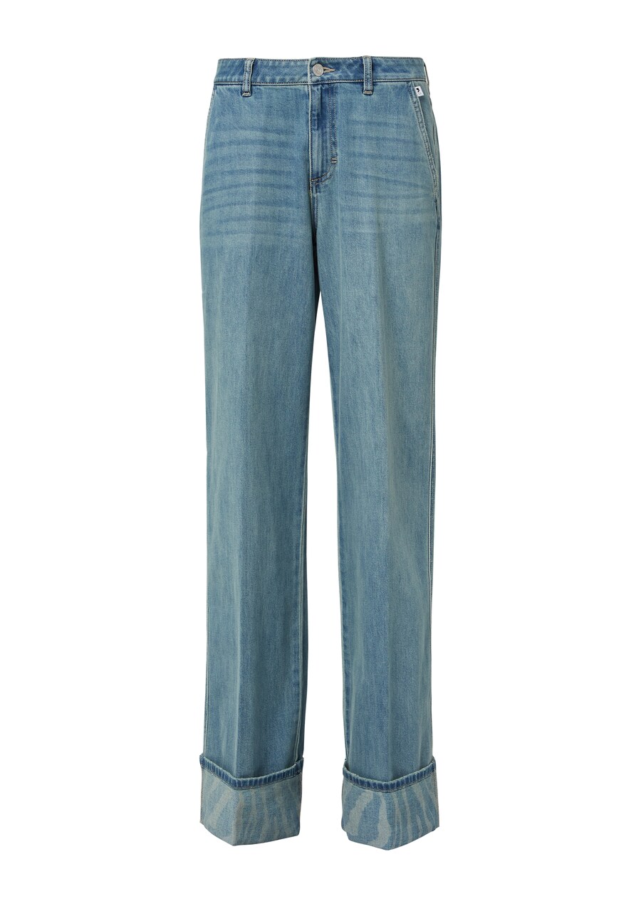 Джинсы с широкими штанинами comma casual identity, Blue Denim
Джинсы с широкими штанинами comma casual identity, Blue Denim