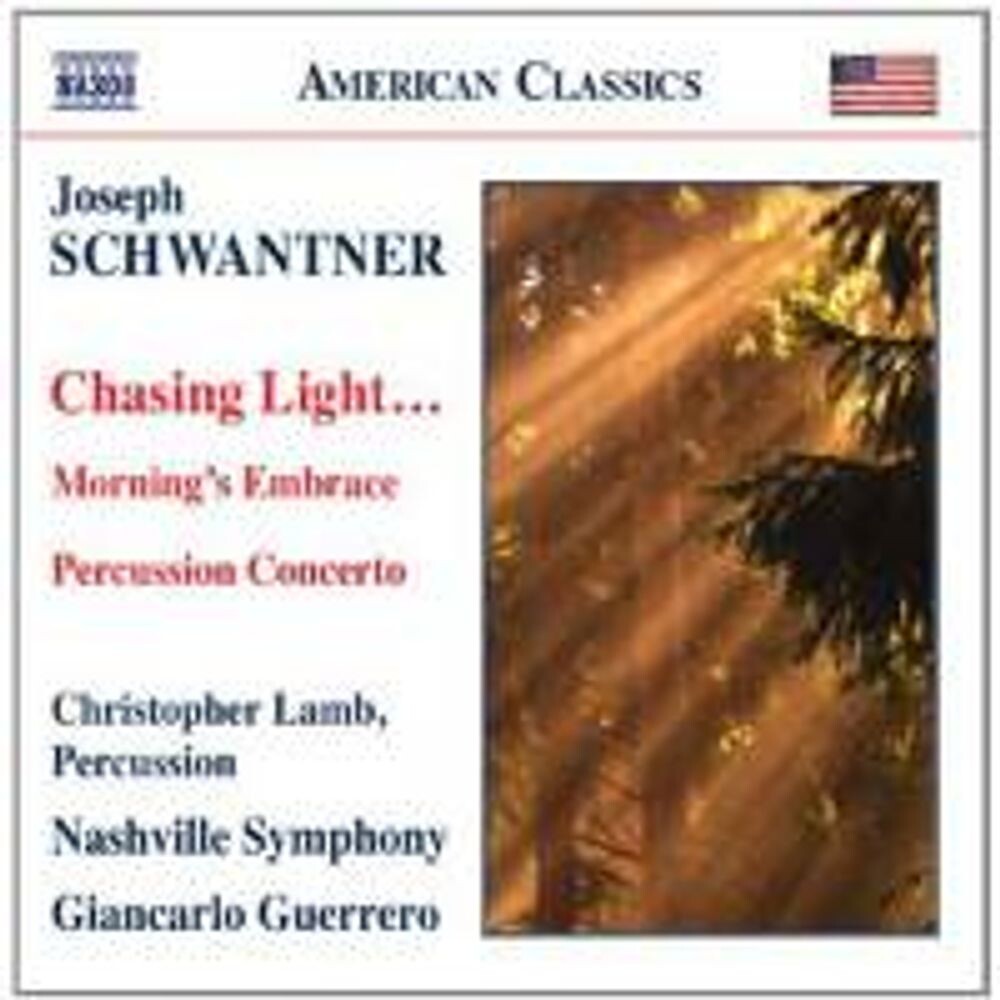 Диск CD Schwantner: Chasing Light... / Morning's Embrace / Concerto for Percussion & Orchestra - Joseph Schwantner, Giancarlo Guerrero, Nashville Symphony Orchestra
Диск CD Schwantner: Chasing Light... / Morning's Embrace / Concerto for Percussion & Orchestra - Joseph Schwantner, Giancarlo Guerrero, Nashville Symphony Orchestra