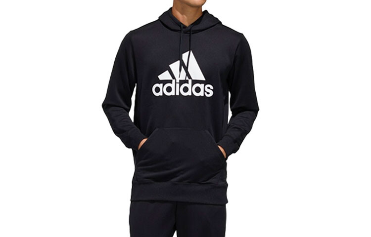 Толстовка мужская черная Adidas, черный 
Толстовка мужская черная Adidas, черный