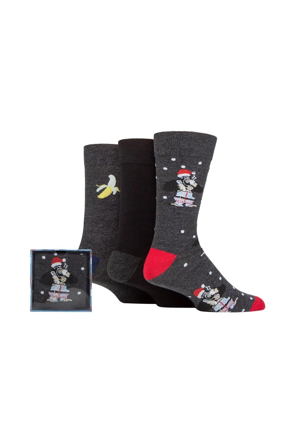 3 пары носков в подарочной упаковке Winter Wonderland Christmas Cube SOCKSHOP Wild Feet, черный
3 пары носков в подарочной упаковке Winter Wonderland Christmas Cube SOCKSHOP Wild Feet, черный