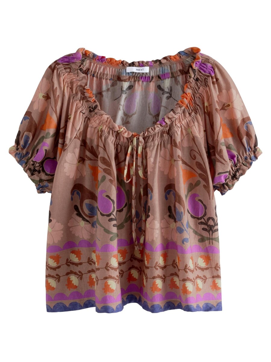 Блуза Next, коричневый
Блуза Next, коричневый