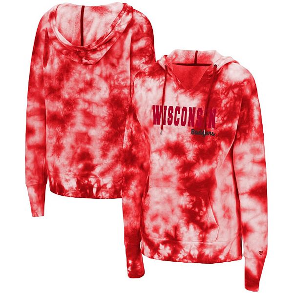 Женский красный свитшот с капюшоном wisconsin badgers shavonee в технике тай-дай Colosseum
Женский красный свитшот с капюшоном wisconsin badgers shavonee в технике тай-дай Colosseum