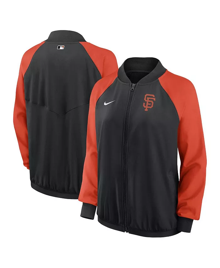 Женская черная куртка San Francisco Giants Authentic Collection Team Raglan Performance с застежкой-молнией на всю длину Nike
Женская черная куртка San Francisco Giants Authentic Collection Team Raglan Performance с застежкой-молнией на всю длину Nike