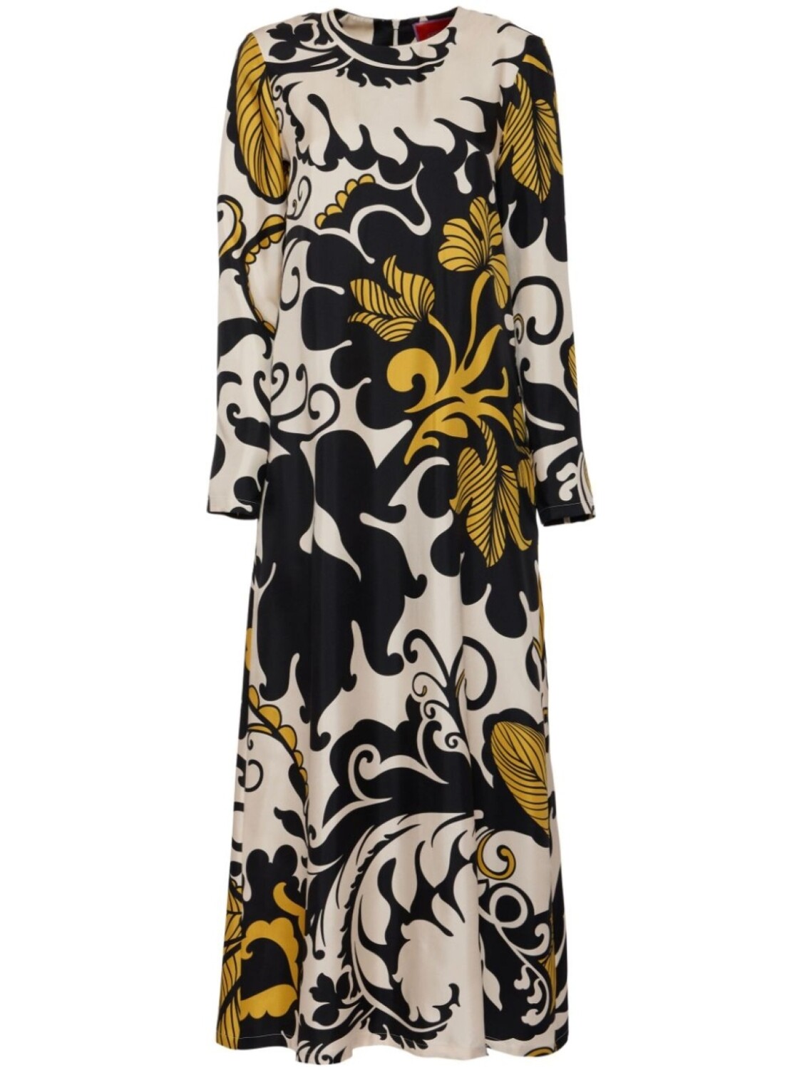 Шелковое платье миди с графичным принтом La DoubleJ, белый
Шелковое платье миди с графичным принтом La DoubleJ, белый