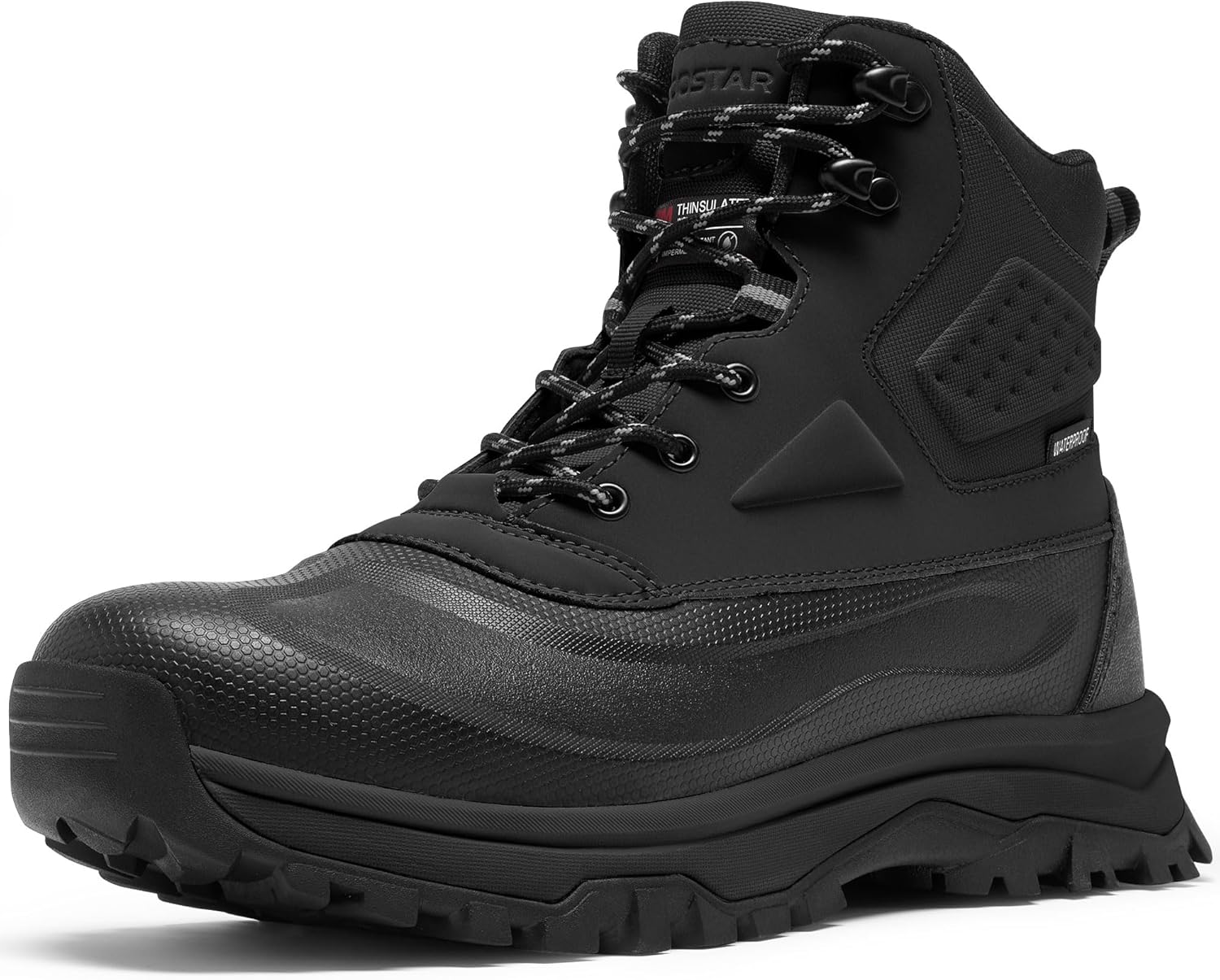 Мужские зимние ботинки с утеплителем и водонепроницаемой конструкцией для походов Coostar, черный
Мужские зимние ботинки с утеплителем и водонепроницаемой конструкцией для походов Coostar, черный