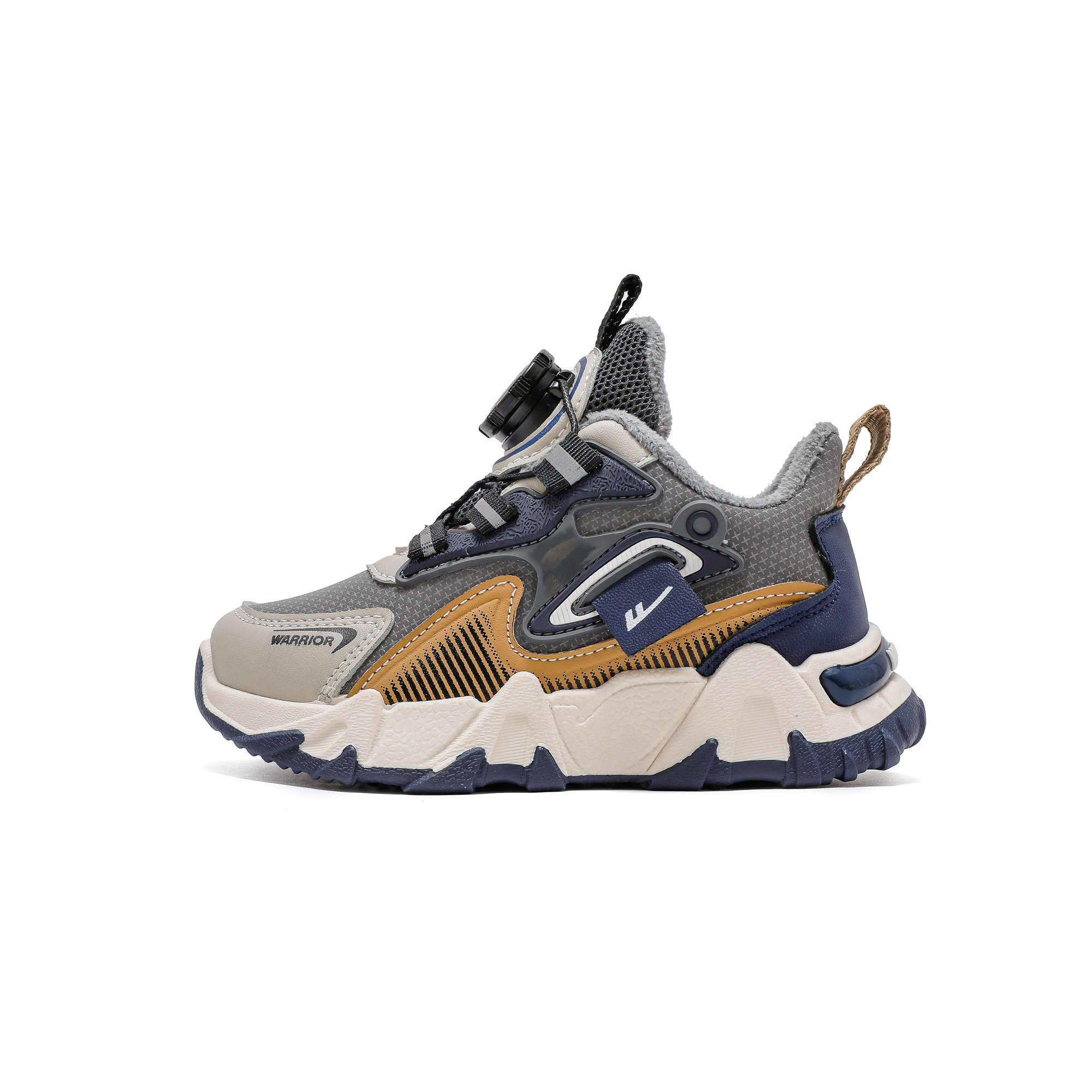 Легкие амортизирующие термокроссовки с низким верхом для детей WARRIOR, серый/синий/коричневый
Легкие амортизирующие термокроссовки с низким верхом для детей WARRIOR, серый/синий/коричневый