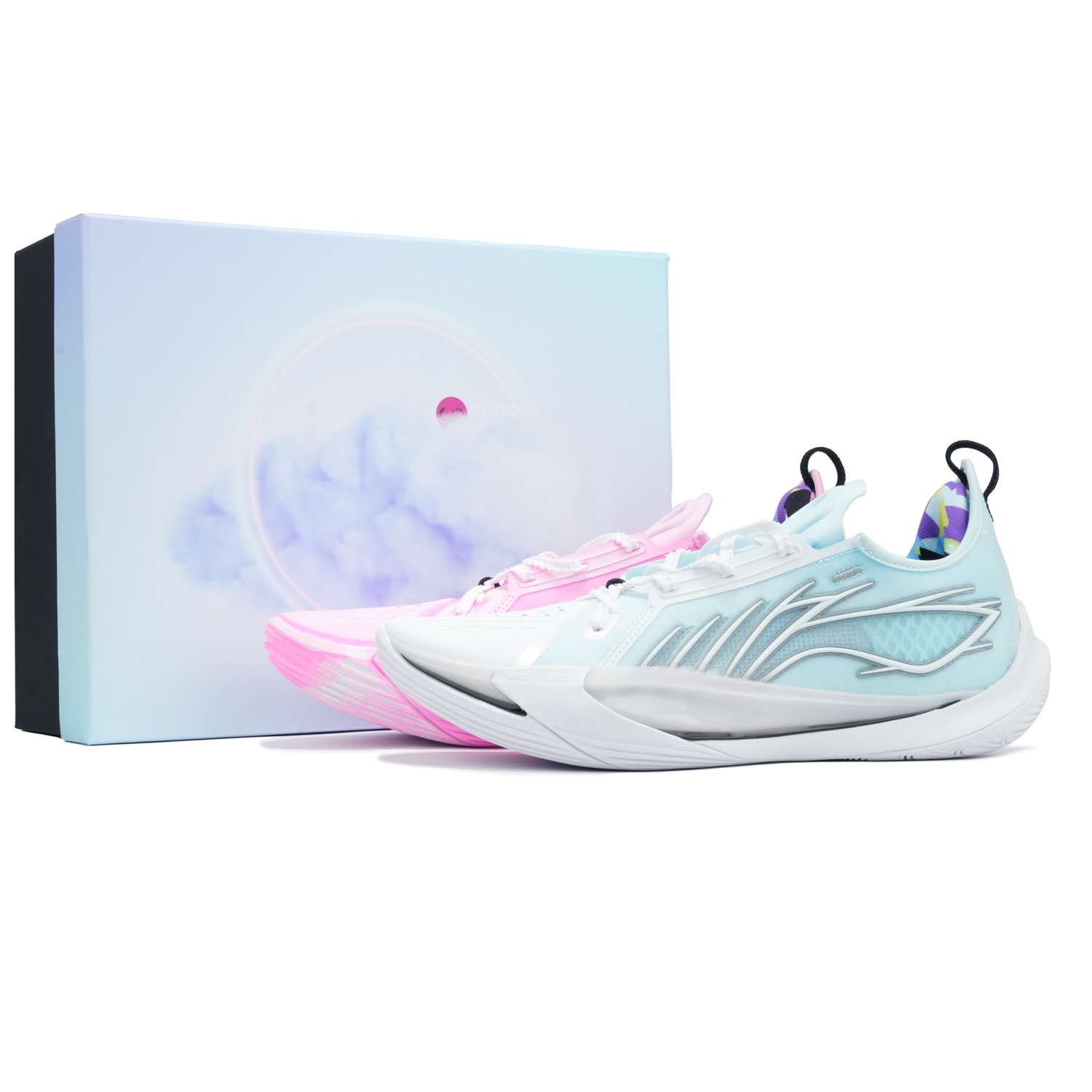 LINING Кроссовки баскетбольные мужские Sonic 13 Low top Blue Pink
LINING Кроссовки баскетбольные мужские Sonic 13 Low top Blue Pink