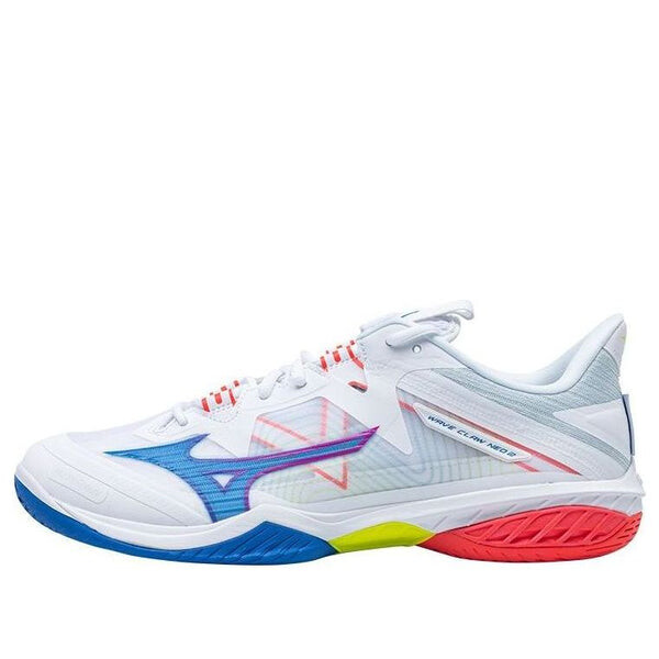 Кроссовки wave claw neo 'white blue red' Mizuno, белый
Кроссовки wave claw neo 'white blue red' Mizuno, белый