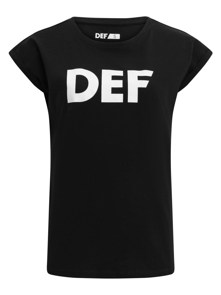 Футболка DEF, черный 
Футболка DEF, черный