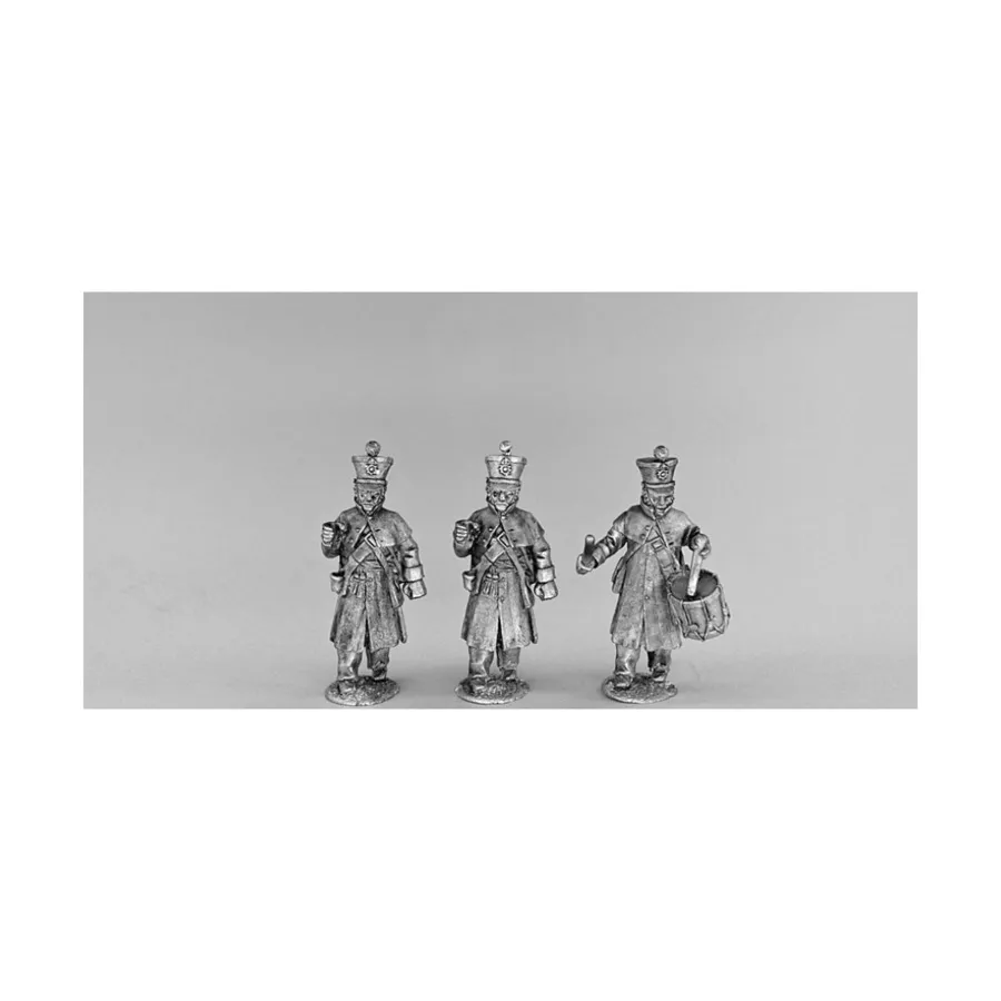 Пехотное командование в шинели и кивере с колокольчиком, First Afghan War - British Army (28mm)
Пехотное командование в шинели и кивере с колокольчиком, First Afghan War - British Army (28mm)