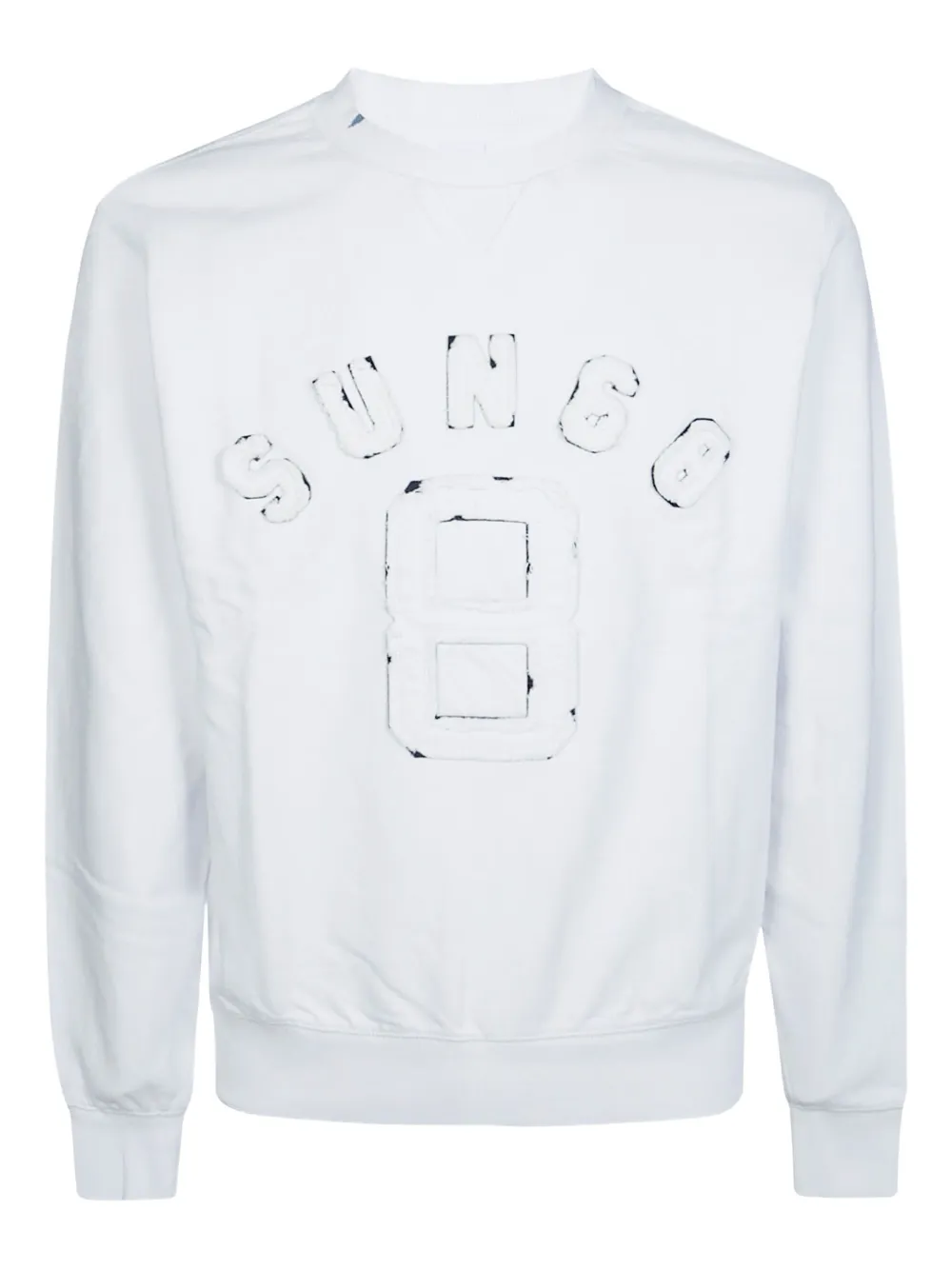 Толстовка с нашивкой-логотипом Sun68, белый
Толстовка с нашивкой-логотипом Sun68, белый