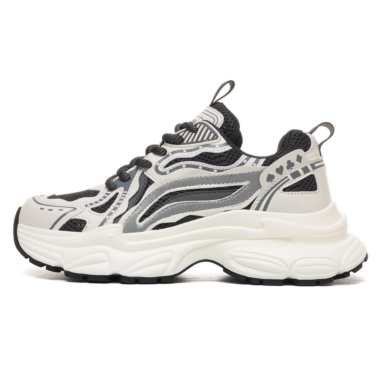 Амортизирующие, дышащие, увеличивающие рост низкие массивные кроссовки для мужчин A55, Black White
Амортизирующие, дышащие, увеличивающие рост низкие массивные кроссовки для мужчин A55, Black White