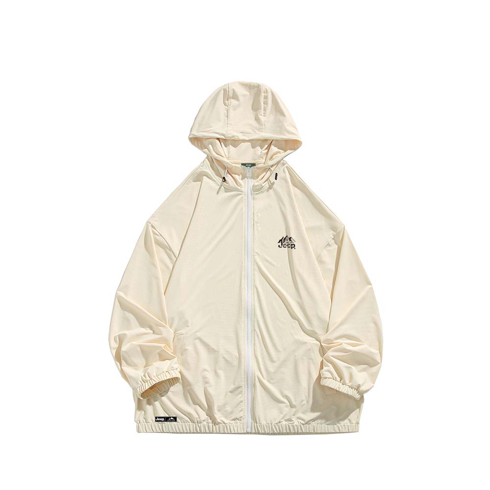 Суперлегкая дышащая одежда с защитой от солнца Unisex Jeep, бежевый желтый
Суперлегкая дышащая одежда с защитой от солнца Unisex Jeep, бежевый желтый