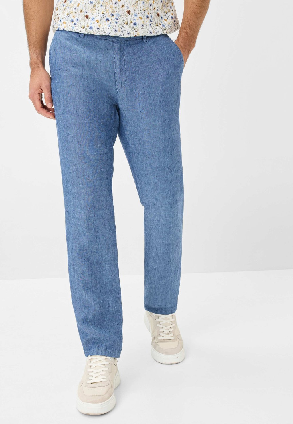 Чиносы STYLE EVANS BRAX, сине-серый 
Чиносы STYLE EVANS BRAX, сине-серый