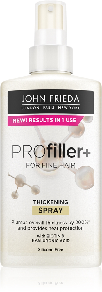 Спрей для придания объема тонким волосам Profiller+ John Frieda, 150 мл
Спрей для придания объема тонким волосам Profiller+ John Frieda, 150 мл