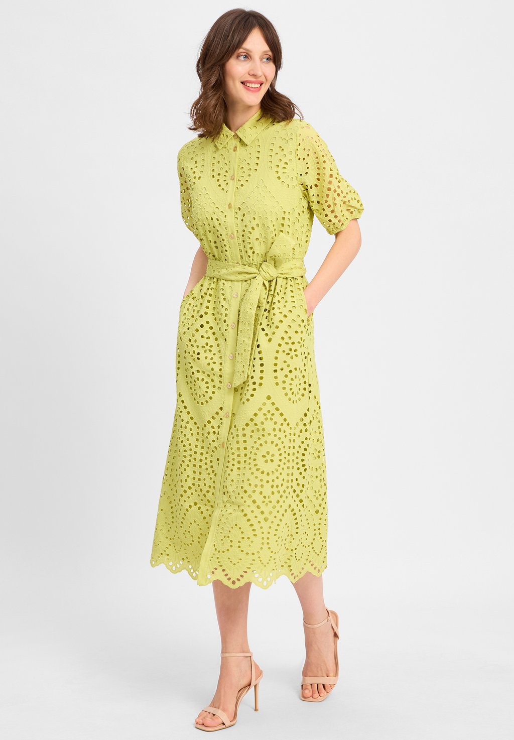 Платье-рубашка s.Oliver BLACK LABEL, зеленый
Платье-рубашка s.Oliver BLACK LABEL, зеленый